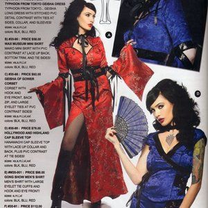 Lip Service Hollywood Geisha Typhoon from Tokyo Gown XL